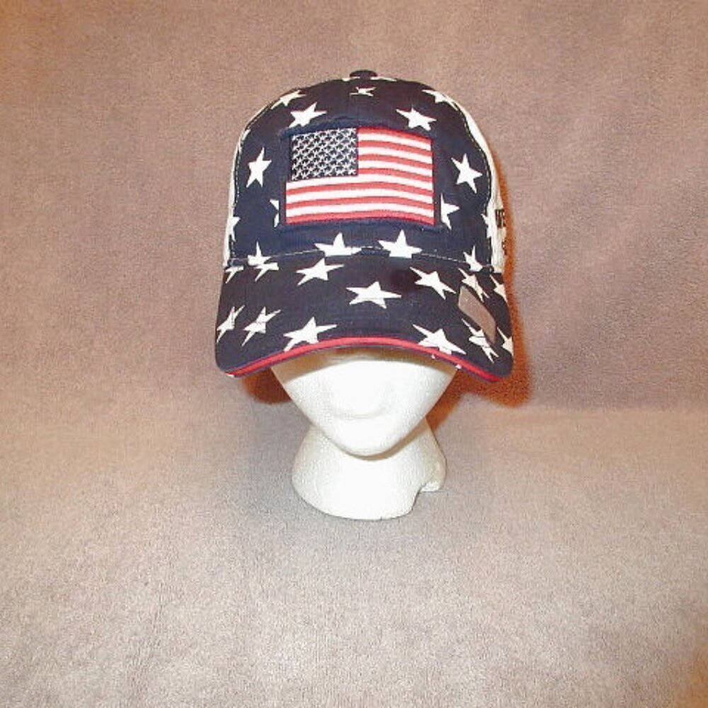 USA American Flag Snapback Baseball Hat Cap Patriotic Stars & Stripes NEW